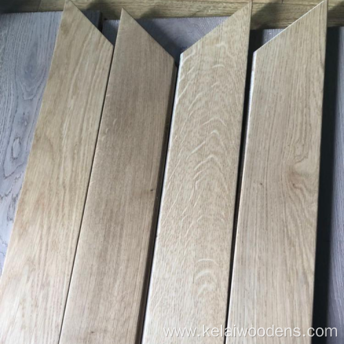 Oak parquet floor with 3/4mm wood veneer